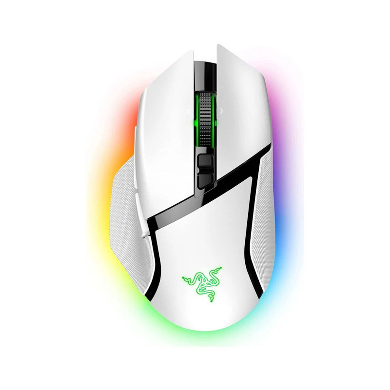 Razer Basilisk V3 Pro Wireless 30,000DPI Gaming Mouse - White - فأرة